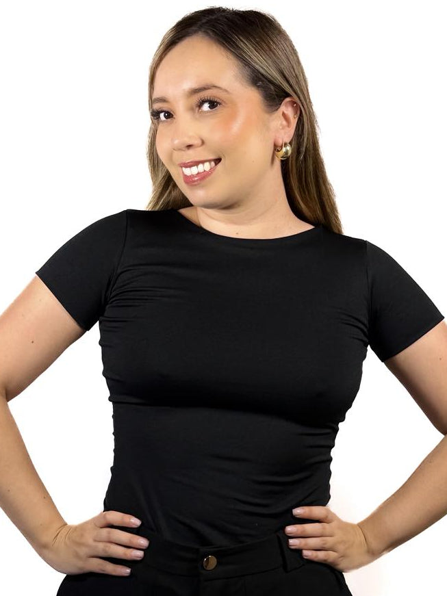 BODY MANGA CORTA