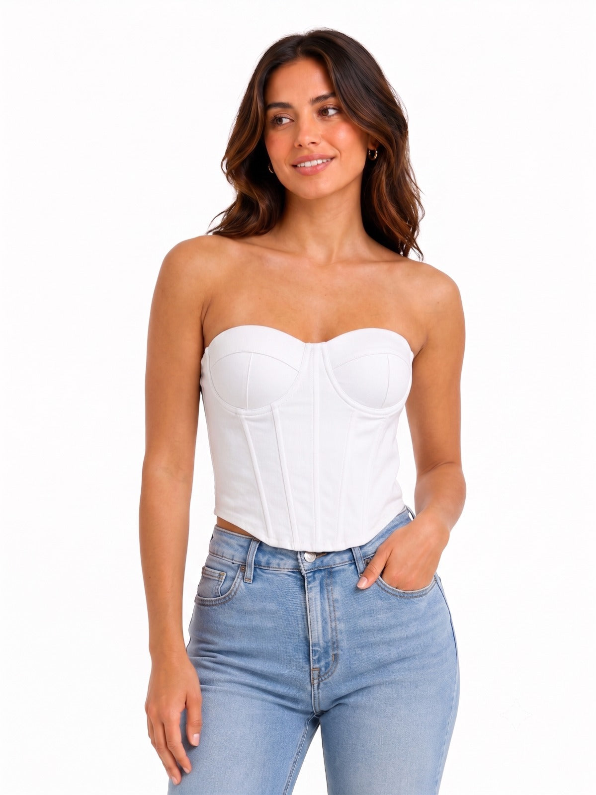 BLUSA TIPO CORSET